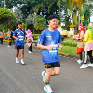 Race photo from BOGORUN 2026