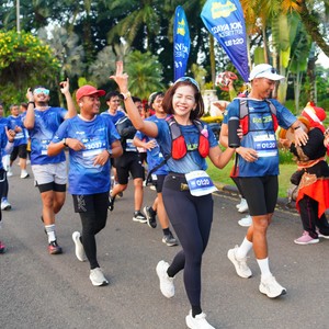 Race photo from BOGORUN 2026