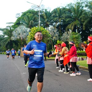 Race photo from BOGORUN 2026