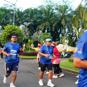 Race photo from BOGORUN 2026