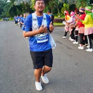 Race photo from BOGORUN 2026