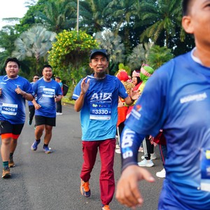Race photo from BOGORUN 2026