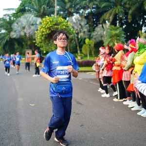 Race photo from BOGORUN 2026