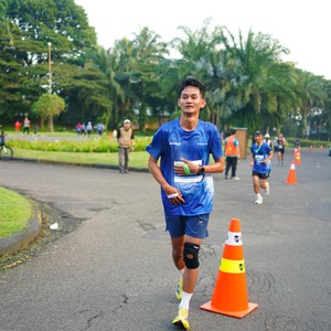 Race photo from BOGORUN 2026