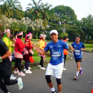 Race photo from BOGORUN 2026
