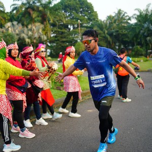 Race photo from BOGORUN 2026