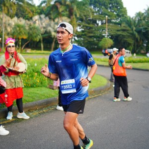 Race photo from BOGORUN 2026