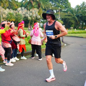 Race photo from BOGORUN 2026