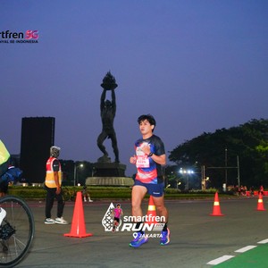 Race photo from SMARTFREN RUN 2026