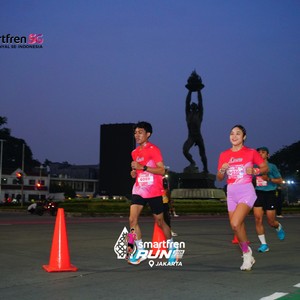 Race photo from SMARTFREN RUN 2026
