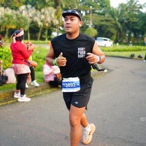 Race photo from BOGORUN 2026
