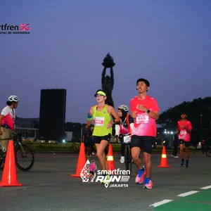 Race photo from SMARTFREN RUN 2026