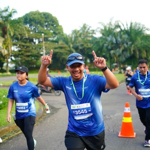Race photo from BOGORUN 2026