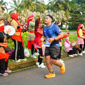 Race photo from BOGORUN 2026