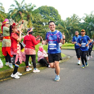 Race photo from BOGORUN 2026