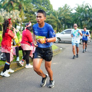 Race photo from BOGORUN 2026