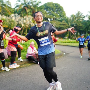 Race photo from BOGORUN 2026