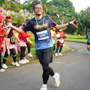 Race photo from BOGORUN 2026