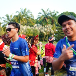 Race photo from BOGORUN 2026