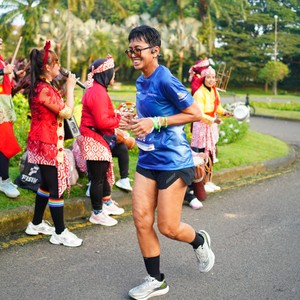 Race photo from BOGORUN 2026