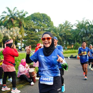 Race photo from BOGORUN 2026