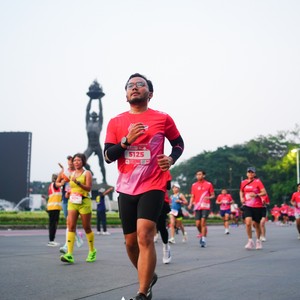 Race photo from SMARTFREN RUN 2026