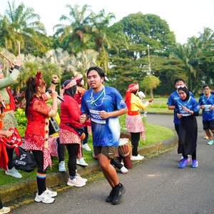 Race photo from BOGORUN 2026