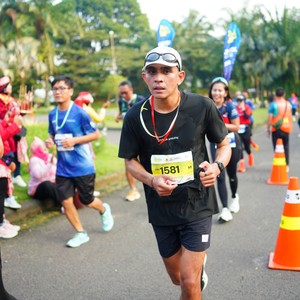 Race photo from BOGORUN 2026