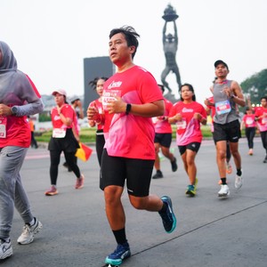 Race photo from SMARTFREN RUN 2026