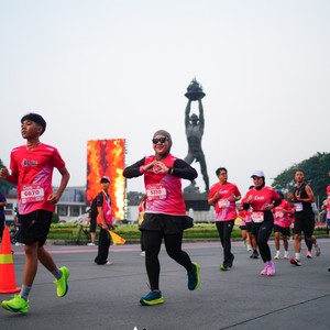 Race photo from SMARTFREN RUN 2026