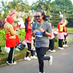 Race photo from BOGORUN 2026