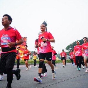 Race photo from SMARTFREN RUN 2026