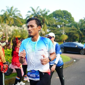 Race photo from BOGORUN 2026