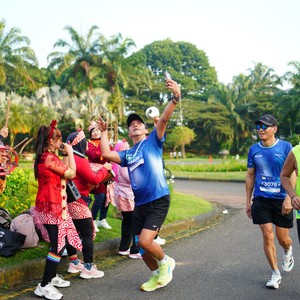 Race photo from BOGORUN 2026