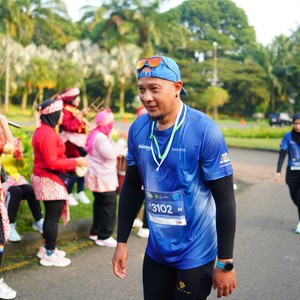 Race photo from BOGORUN 2026