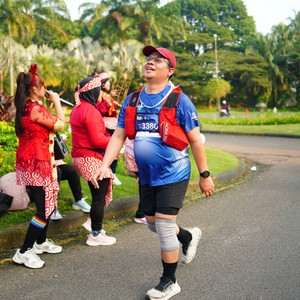 Race photo from BOGORUN 2026