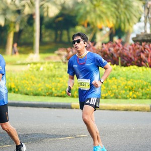 Race photo from BOGORUN 2026