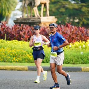 Race photo from BOGORUN 2026
