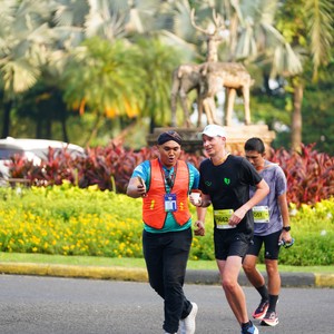 Race photo from BOGORUN 2026
