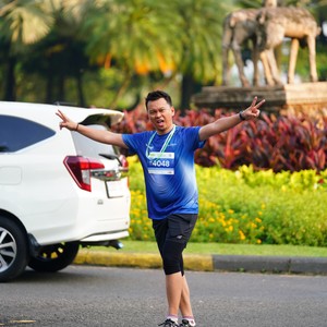 Race photo from BOGORUN 2026