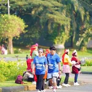 Race photo from BOGORUN 2026