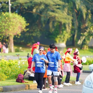 Race photo from BOGORUN 2026
