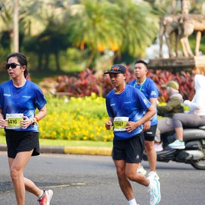 Race photo from BOGORUN 2026