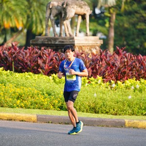 Race photo from BOGORUN 2026