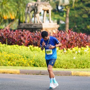 Race photo from BOGORUN 2026