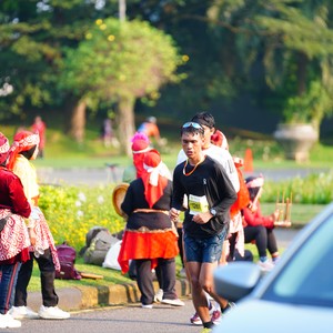 Race photo from BOGORUN 2026