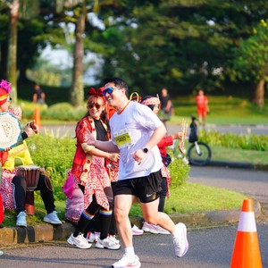 Race photo from BOGORUN 2026