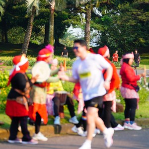 Race photo from BOGORUN 2026