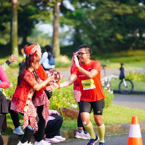 Race photo from BOGORUN 2026