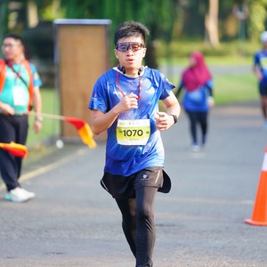 Race photo from BOGORUN 2026